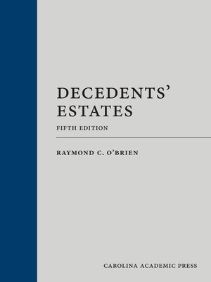 cover image of Decedents' Estates